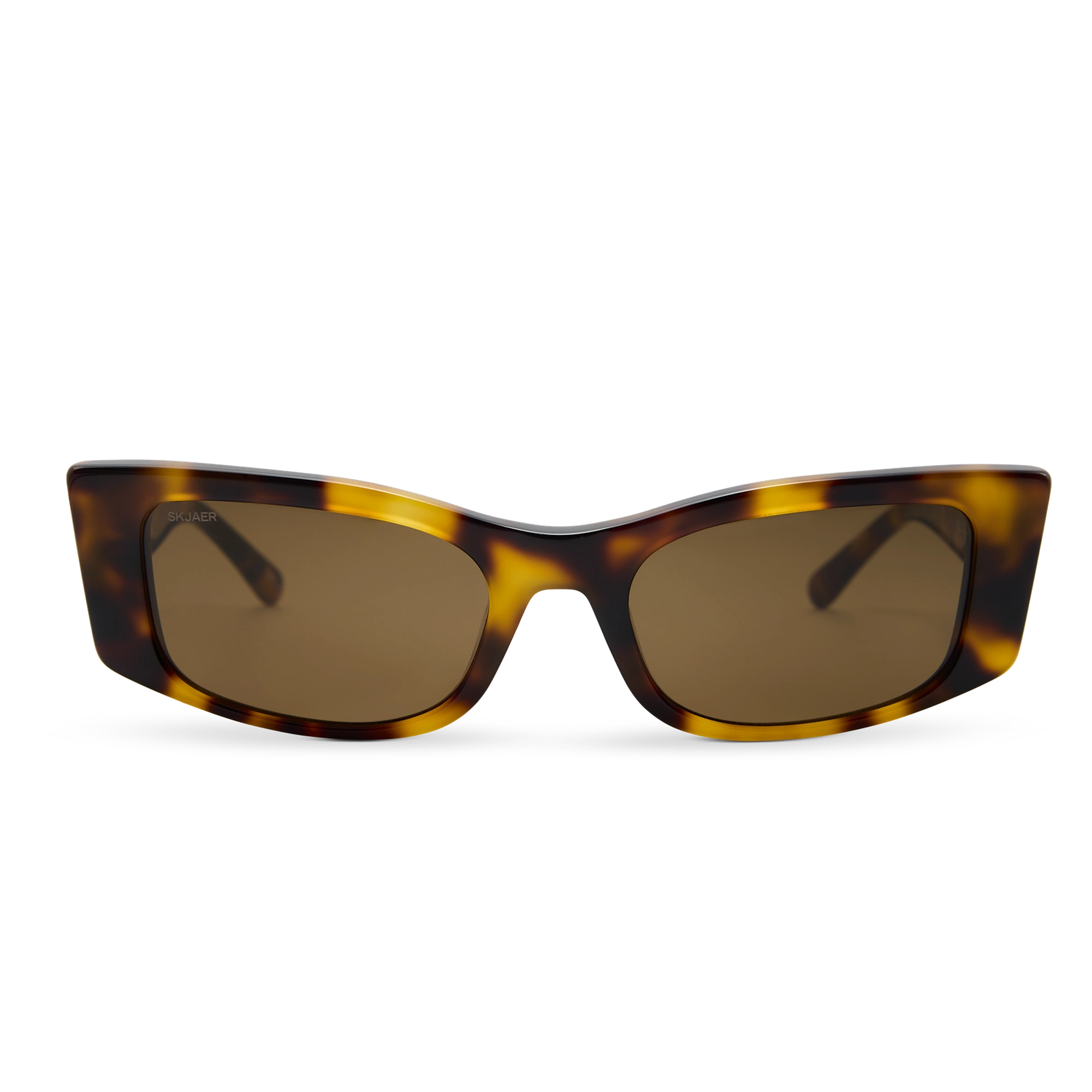 SKJAER 103S Amber Tortoise — front